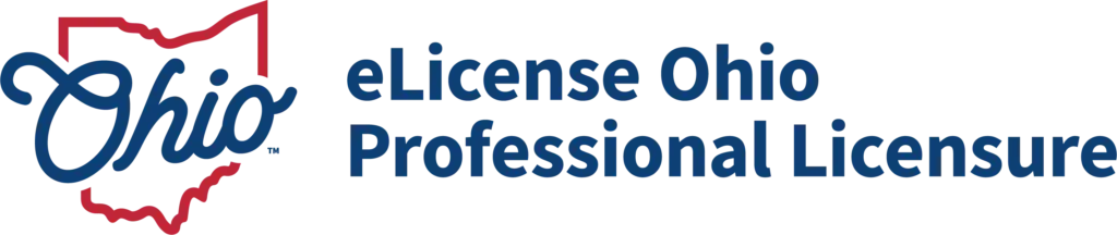 Ohio Professional eLicense logo